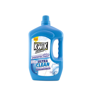 Kwik Shine Disinfectant Ultra Clean Aqua 3 Ltr.