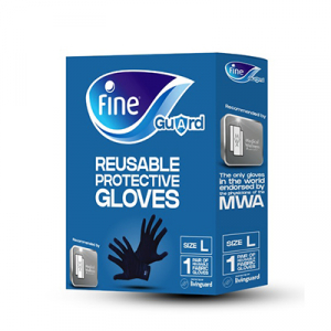 Fine Guard Reusable Protective Gloves Large Size