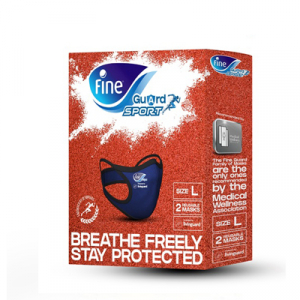 Fine Guard Sport Face Mask Large Size