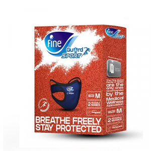 Fine Guard Sport Face Mask Medium Size
