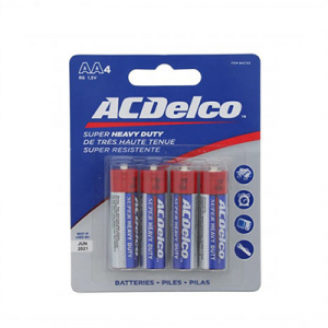 AC Delco Heavy Duty AA-40 Batteries 4 PCS