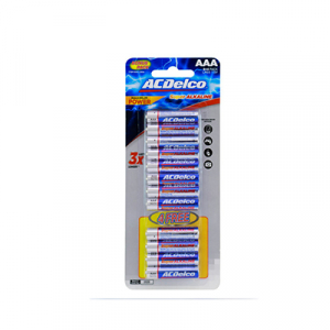 AC Delco Alkaline AAA-12 promo Batteries 8+4 PCS Free