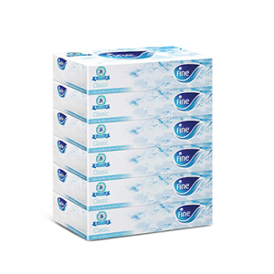 Fine Facial Tissues 100 pulls (Steripro) 6 Pcs 