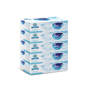 Fine Facial Tissues 150 pulls (Steripro) 5 Pcs 