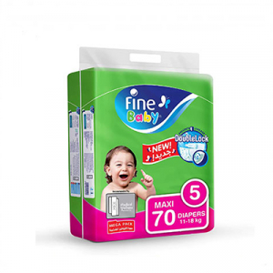 Fine Baby Diapers  - Jumbo Pack- Maxi 11-18 kg 44 Diapers