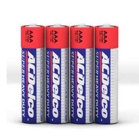AC Delco Heavy Duty  AAA-4  Batteries 4 PCS 