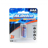 AC Delco Alkaline AAA-2 Batteries 2 PCS