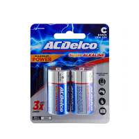 AC Delco Alkaline C-2 Batteries 2 PCS