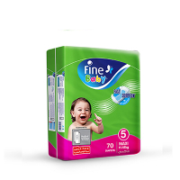 Fine Baby Diapers  - Mega Pack- Maxi 11-18 kg 70 Diapers